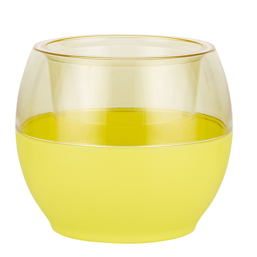 Кашпо "Аква", 2 л, светло-желтый