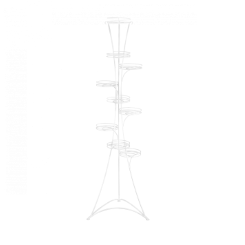 Подставка для цветов "Стелла №9", белый пдц 91б