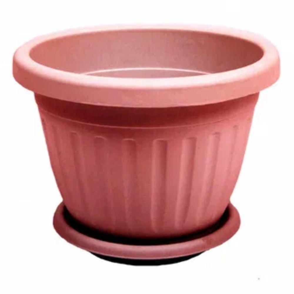 Кашпо "Сильвер", 1,9 л, терракотовый