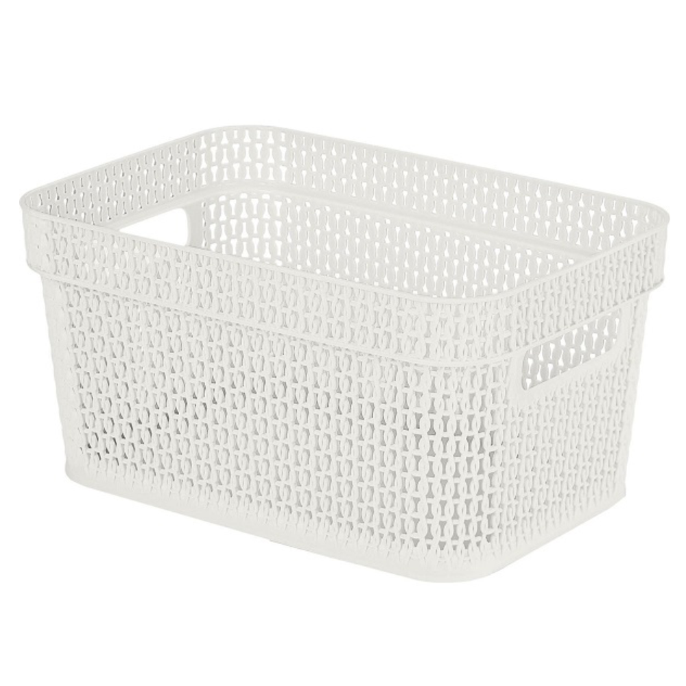 Корзина "Ajur", для хранения, 5 л, белое облоко, kl411210048