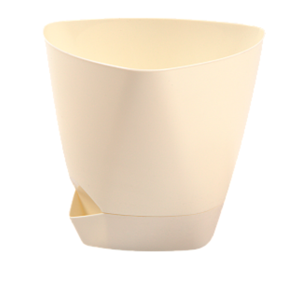 Горшок "Элеганс", 5 л, молочный