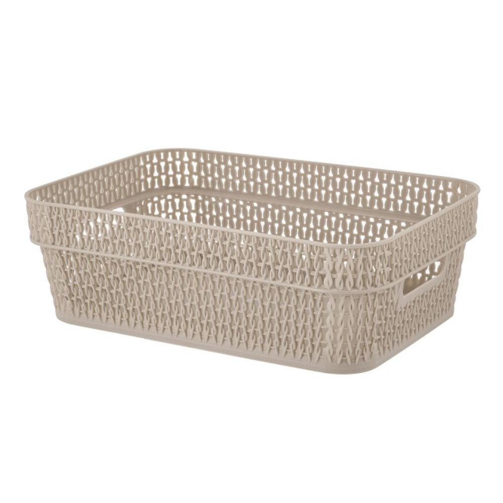 Корзина "Ajur", для хранения, 3 л, бежевый топаз, kl411010005