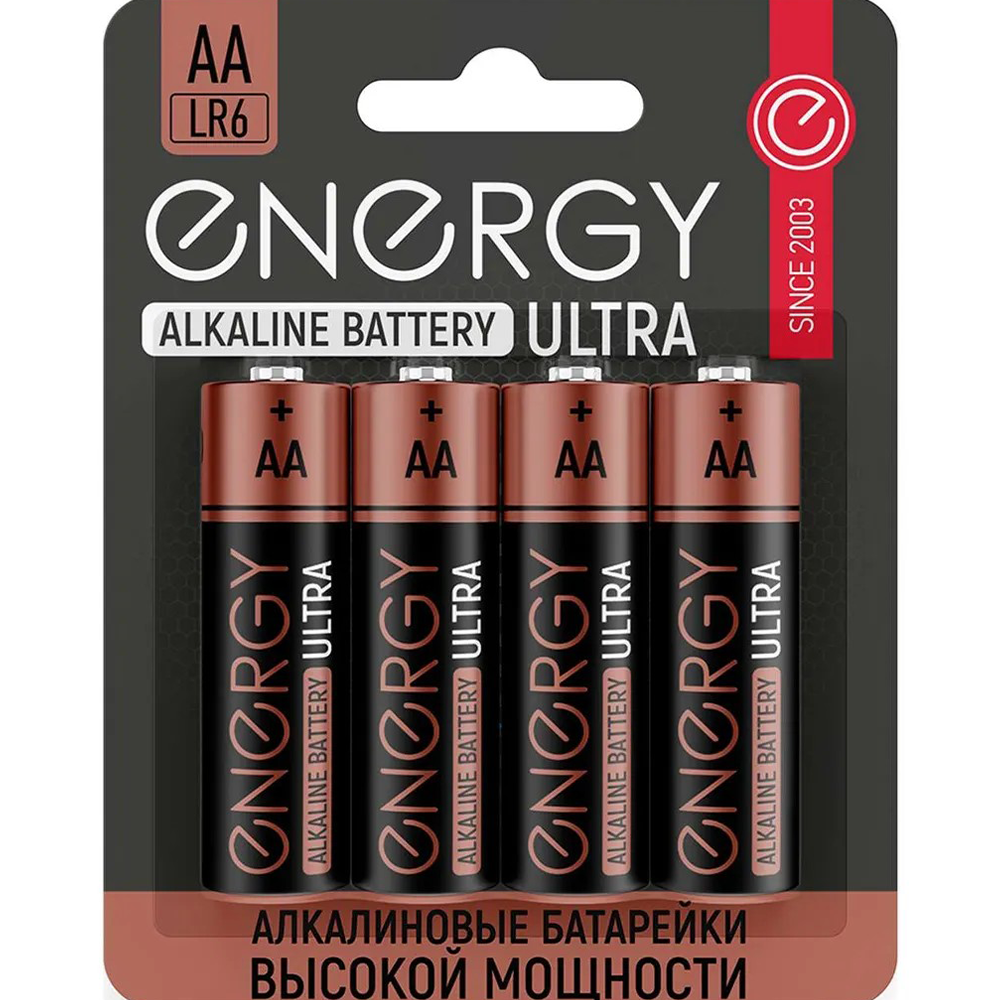 Батарейка "Energy Ultra", LR06-4BL