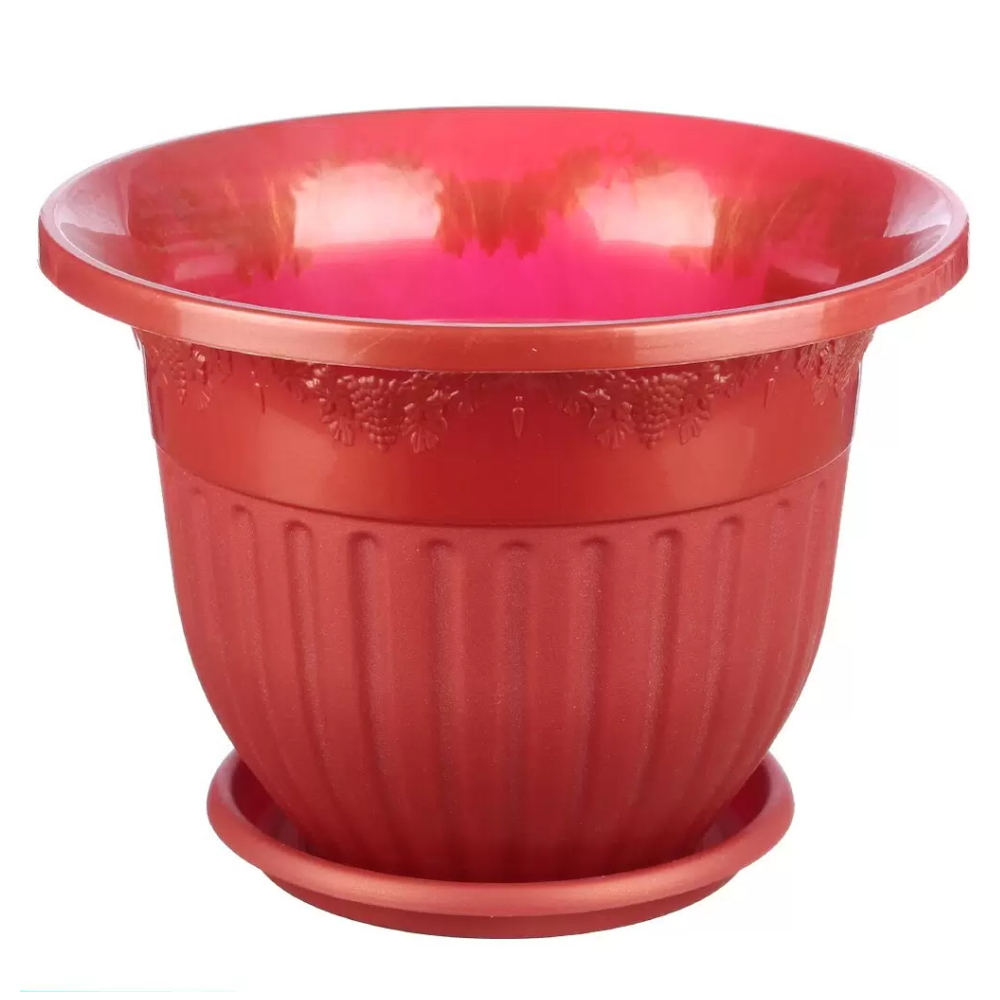 Горшок "Лозанна", 1,5 л, меденый