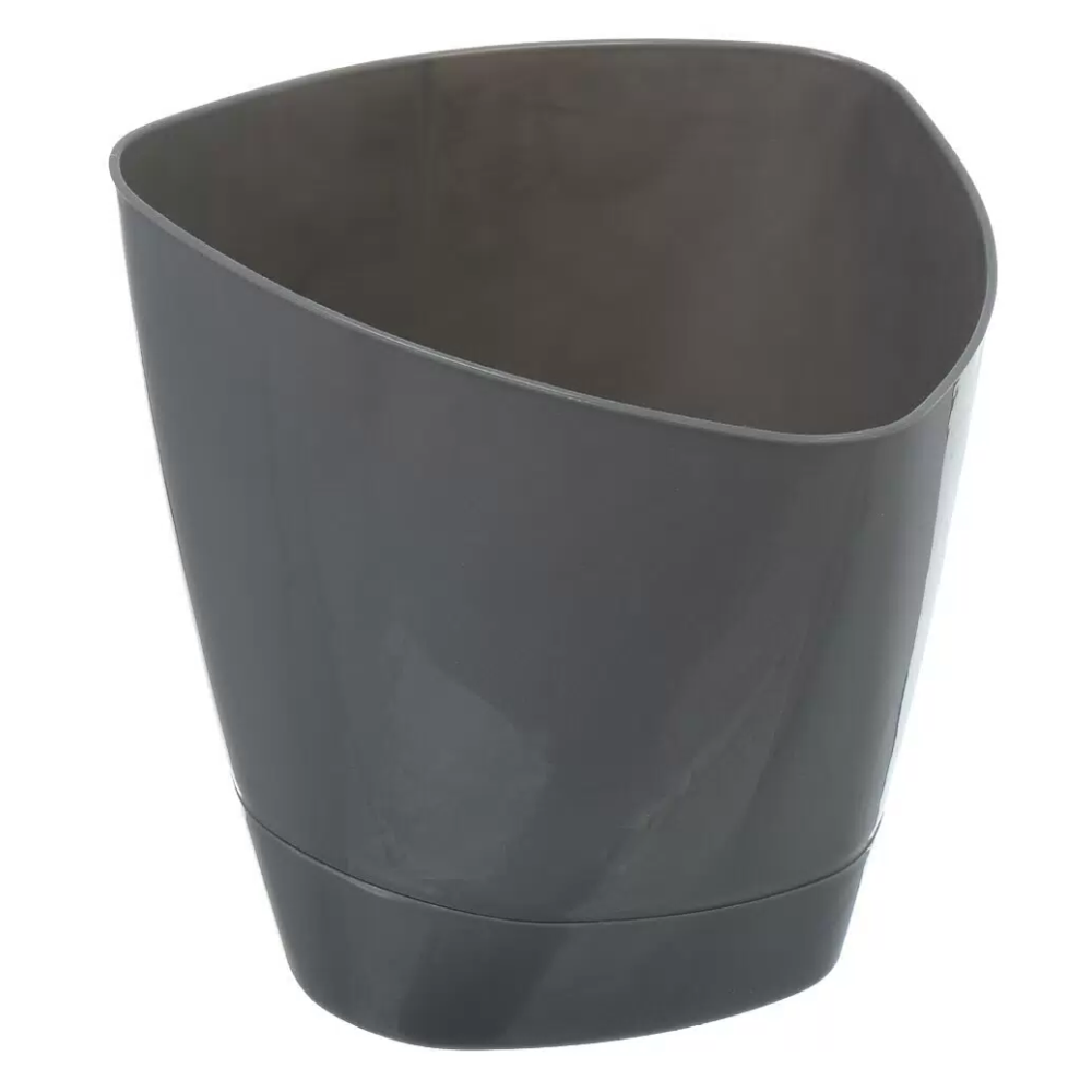 Горшок "Элеганс", 3 л, серый