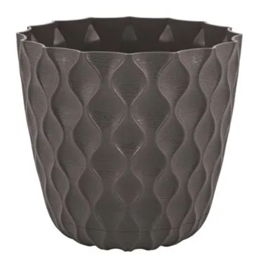 Горшок "Wave", 0,65 л, горький шоколад