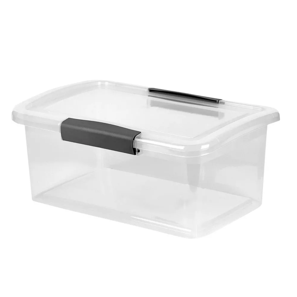 Ящик для хранения "Keeplex vision". на защелках, 11 л, kl251411999