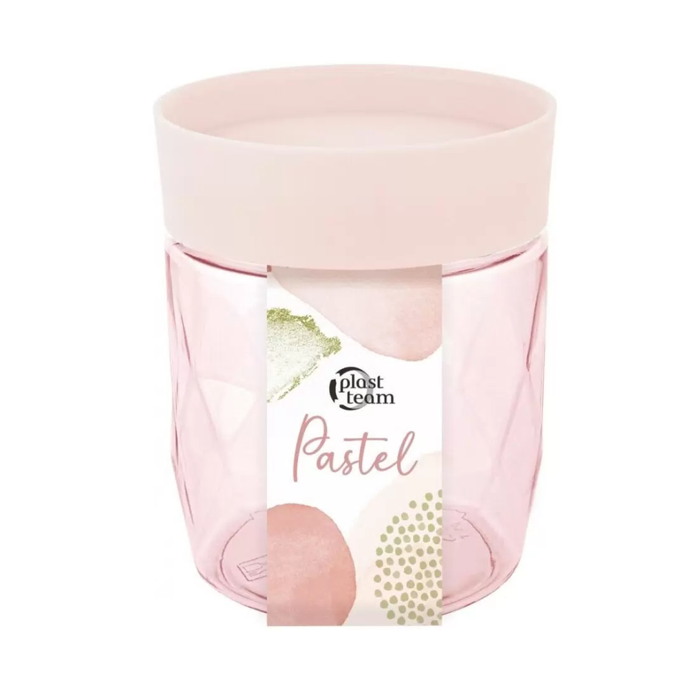 Банка для продуктов, 0,5 л, персик карамельный, рт170110040