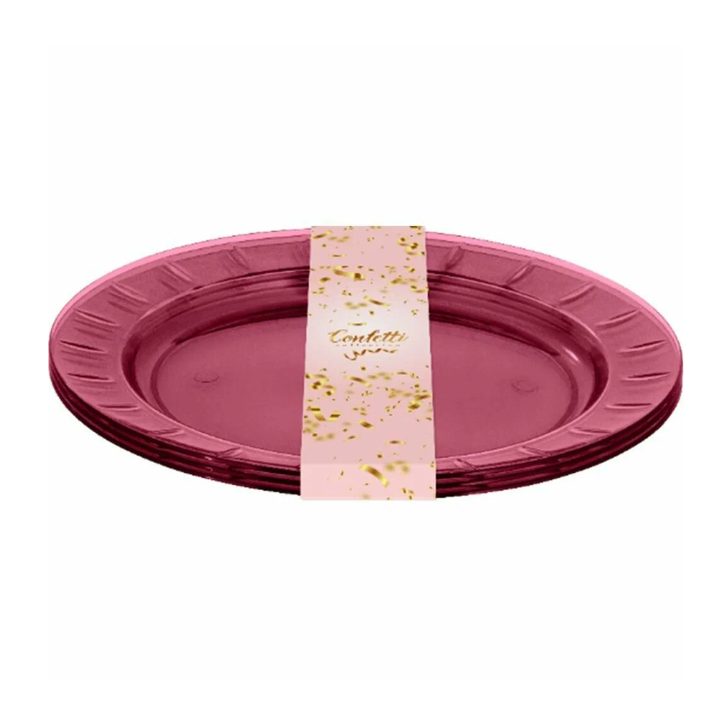 Набор тарелок, 4 штуки, коктейльная вишня, se300612595