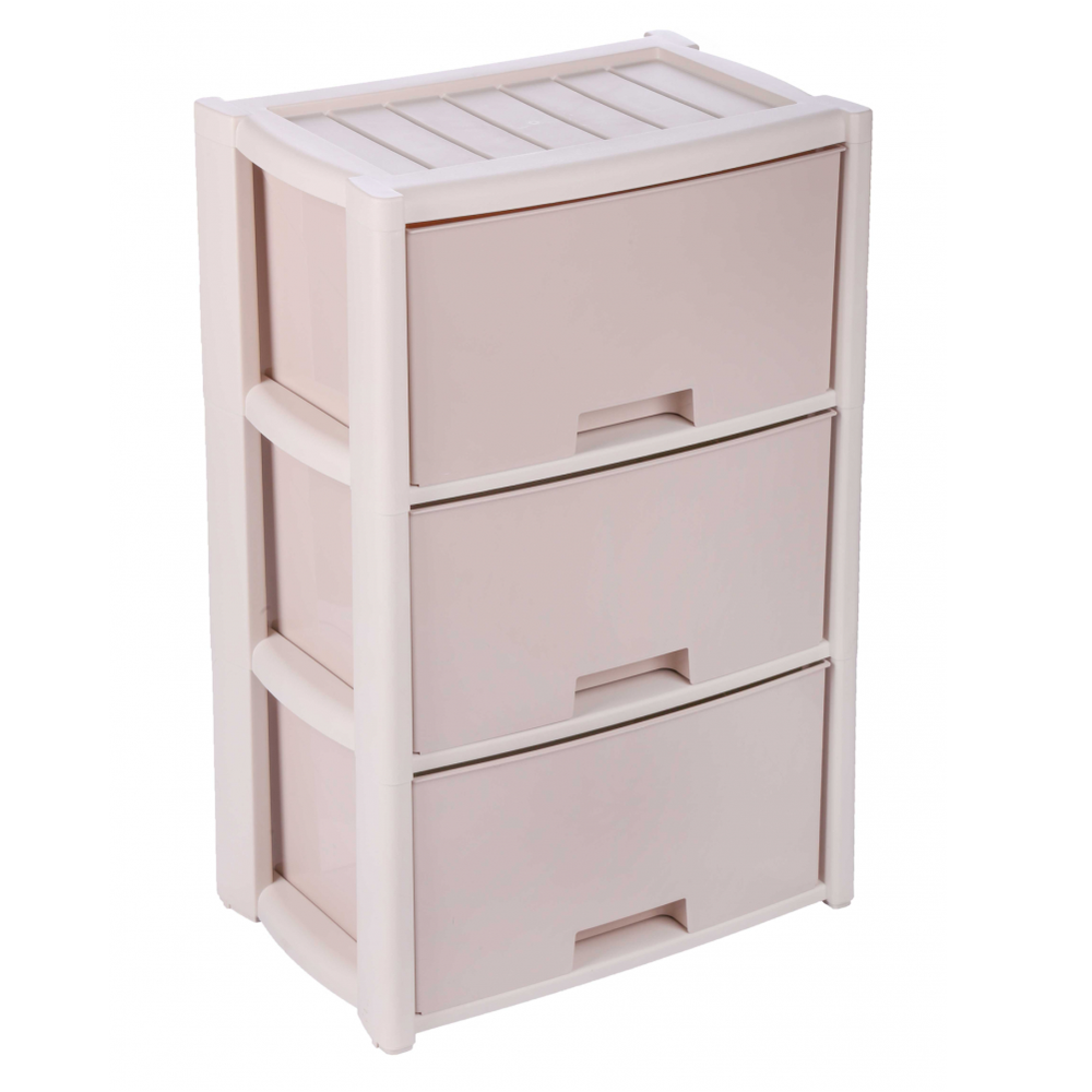 Комод "Колорит", 3 секции, бежевый, м7833