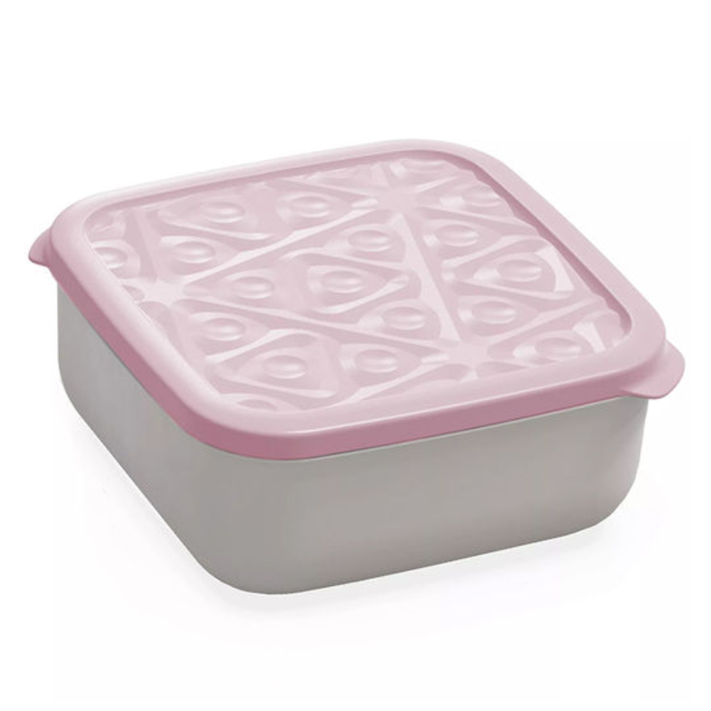 Контейнер "Flexo", квадратный 2,7 л, розовый, розовый, 69882