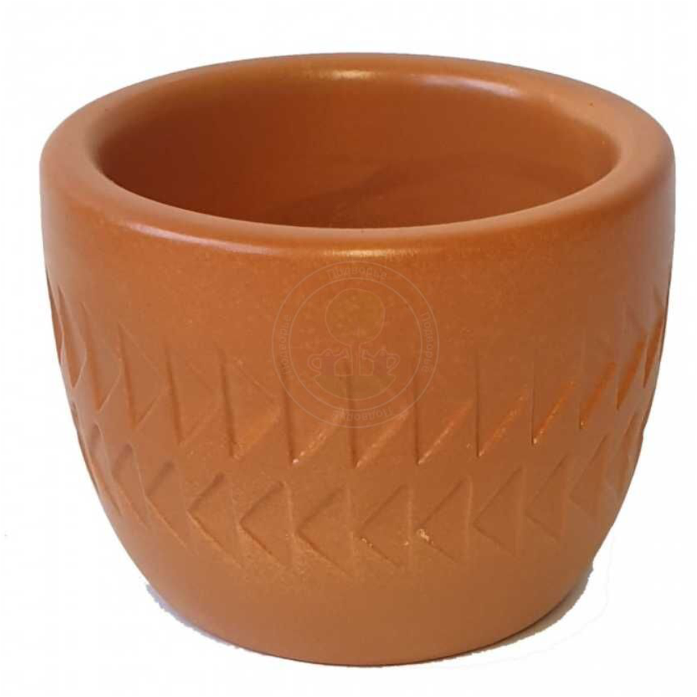 Горшок "Этно VipSET", кирпичный, 0,18 л