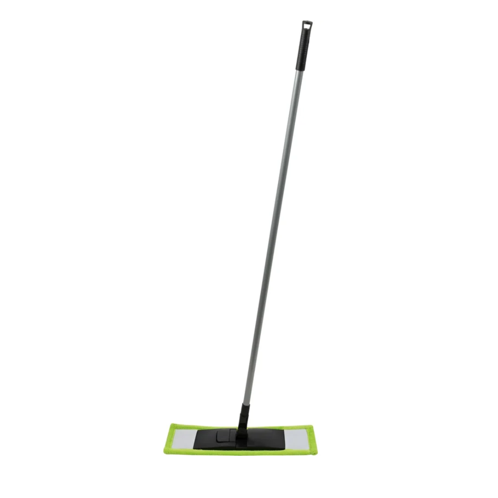 Швабра для пола "Mop Clean", плоская, насадка микрофибра, 310474