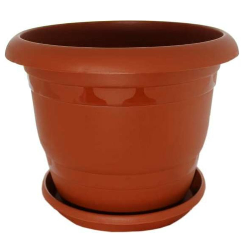 Кашпо "Топрак", 23 л, антрацит