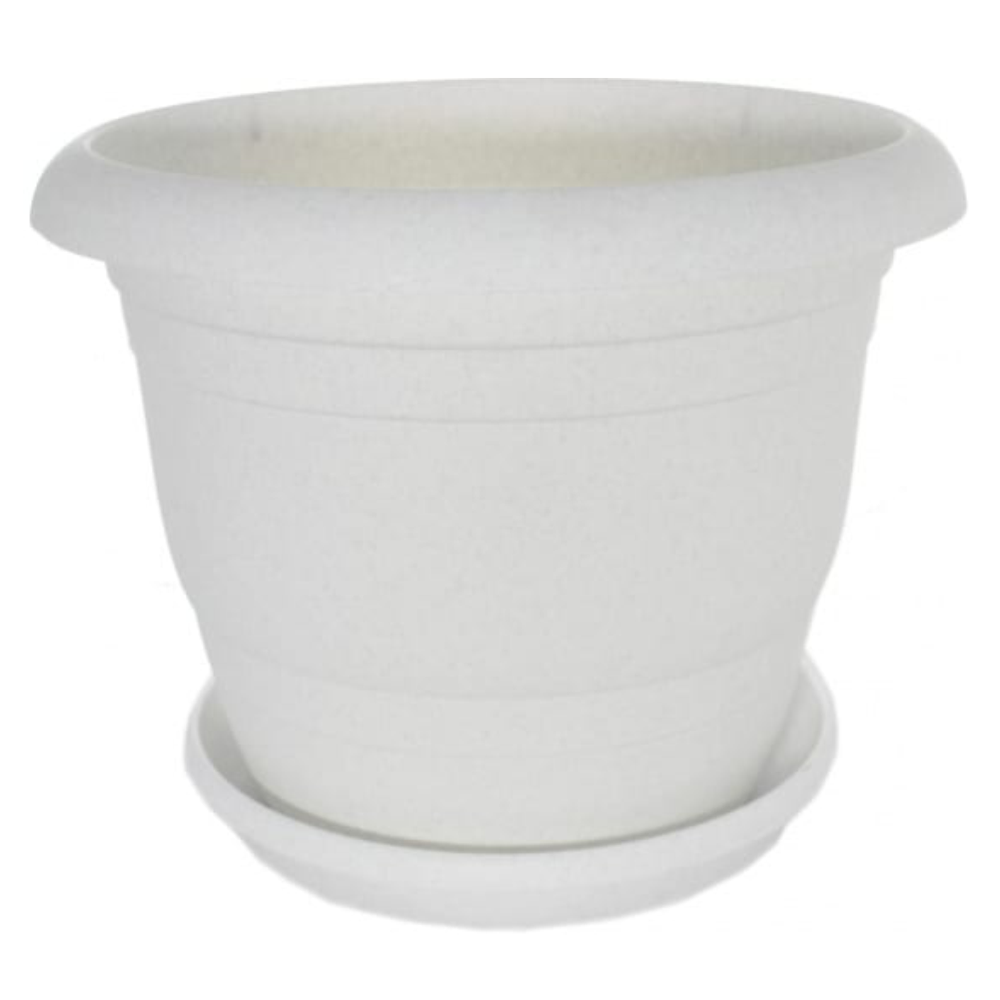 Кашпо "Топрак", 23 л, кремовый