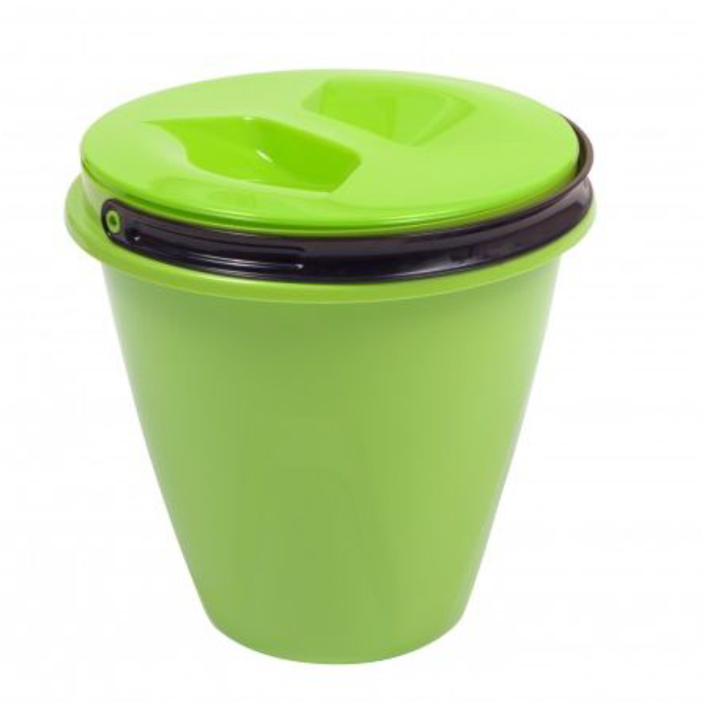 Ведро "Лайт", с крышкой, 10 л, бзпи