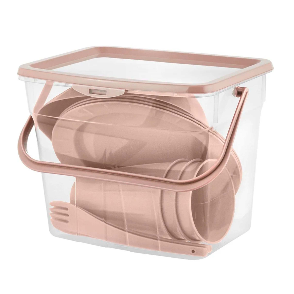 Набор для пикника, 11 предметов, латте, se180812005