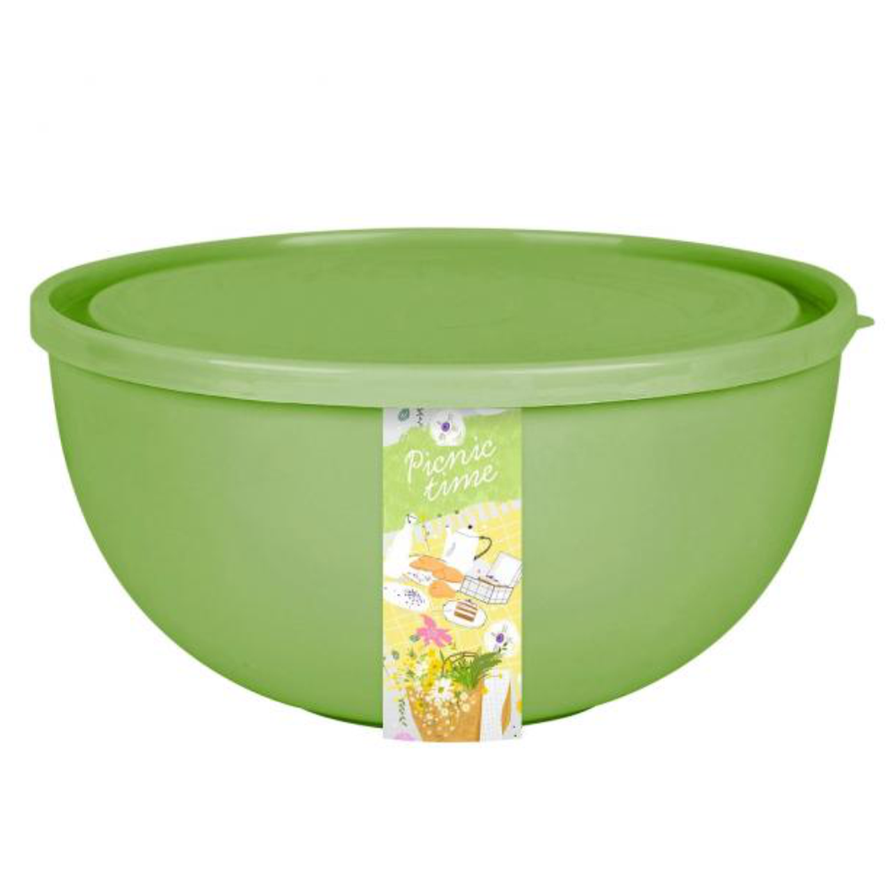 Салатник "Picnic time", с крышкой, 2,5 л, рт185510610