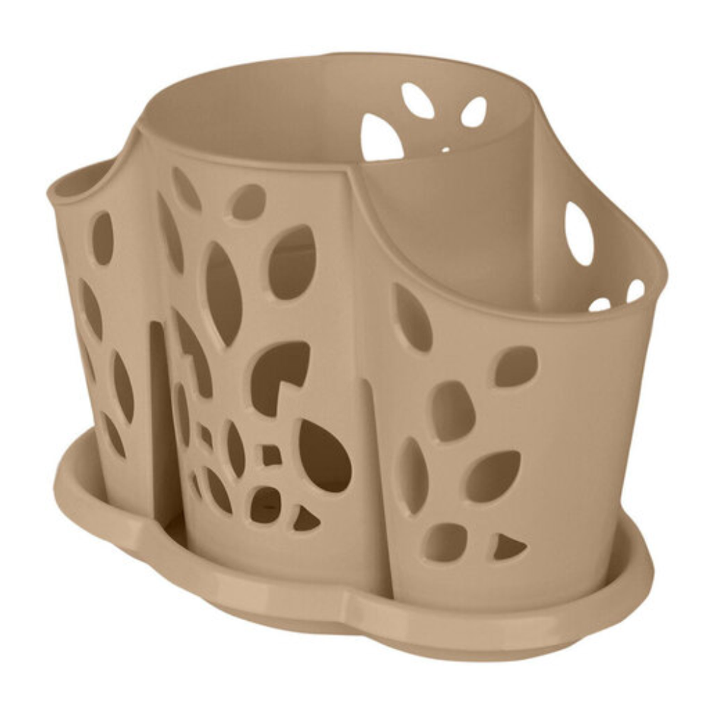 Сушилка для столовых приборов, 3 секции, шоколадный мокко, рт405812015