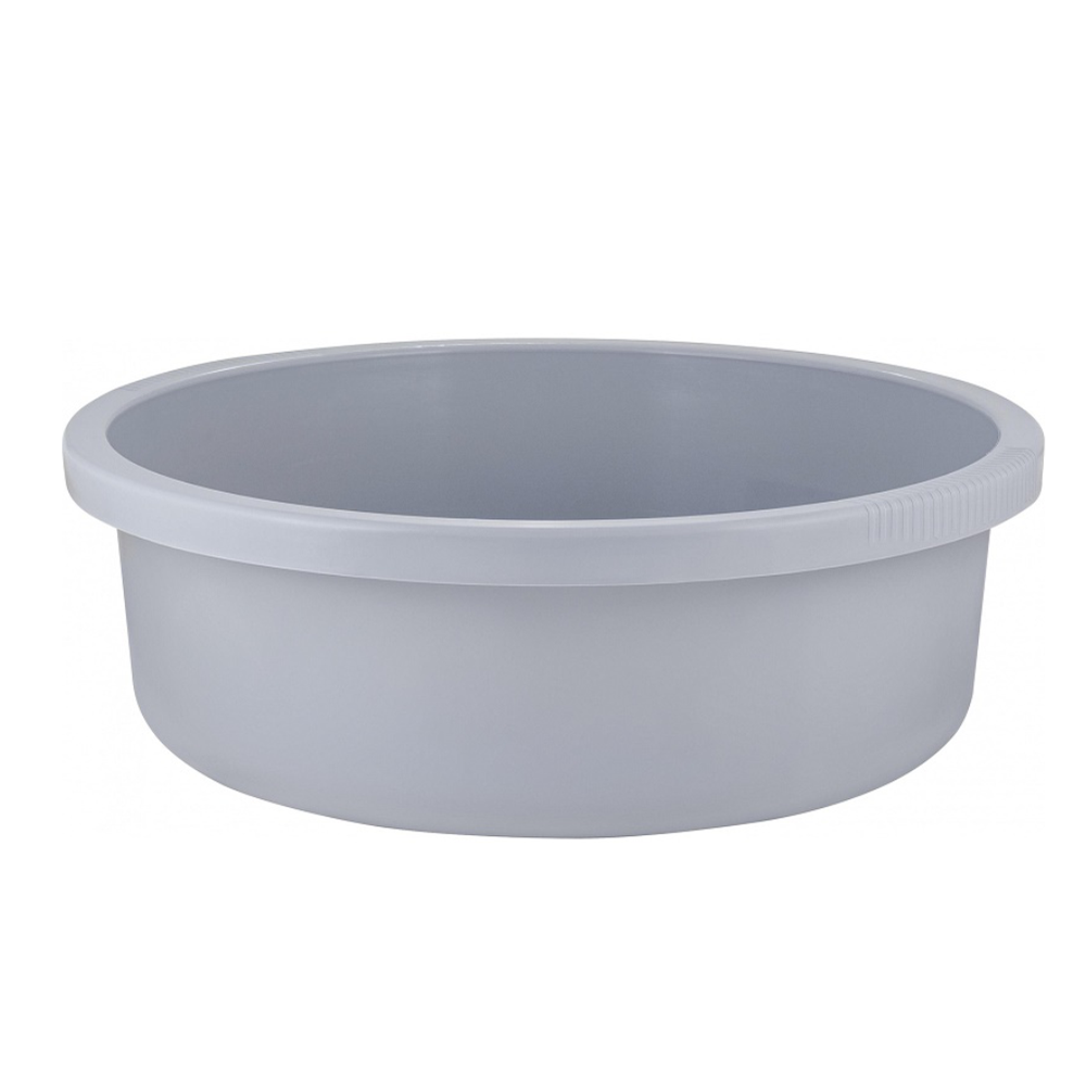 Таз круглый, 18 л, серыйшторм, рт116720025