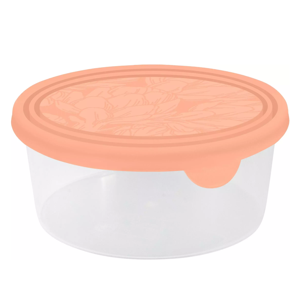 Контейнер для продуктов, 0,5 л, персиковая карамель, рт1433111040