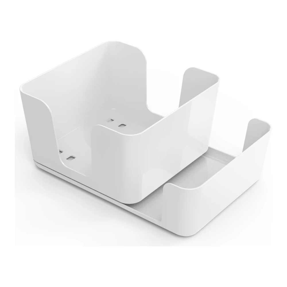 Салфетница "Смарт", с отделением для специи, белая, с944