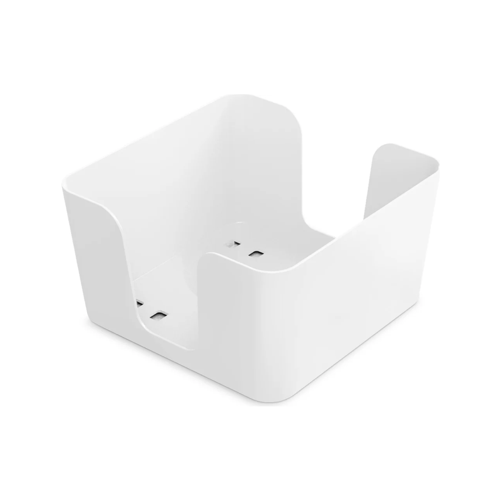 Салфетница "Смарт", квадратная, белая, с943