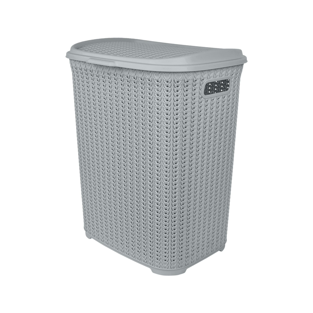 Корзина для белья, 65 л, серый шторм, рт408011025