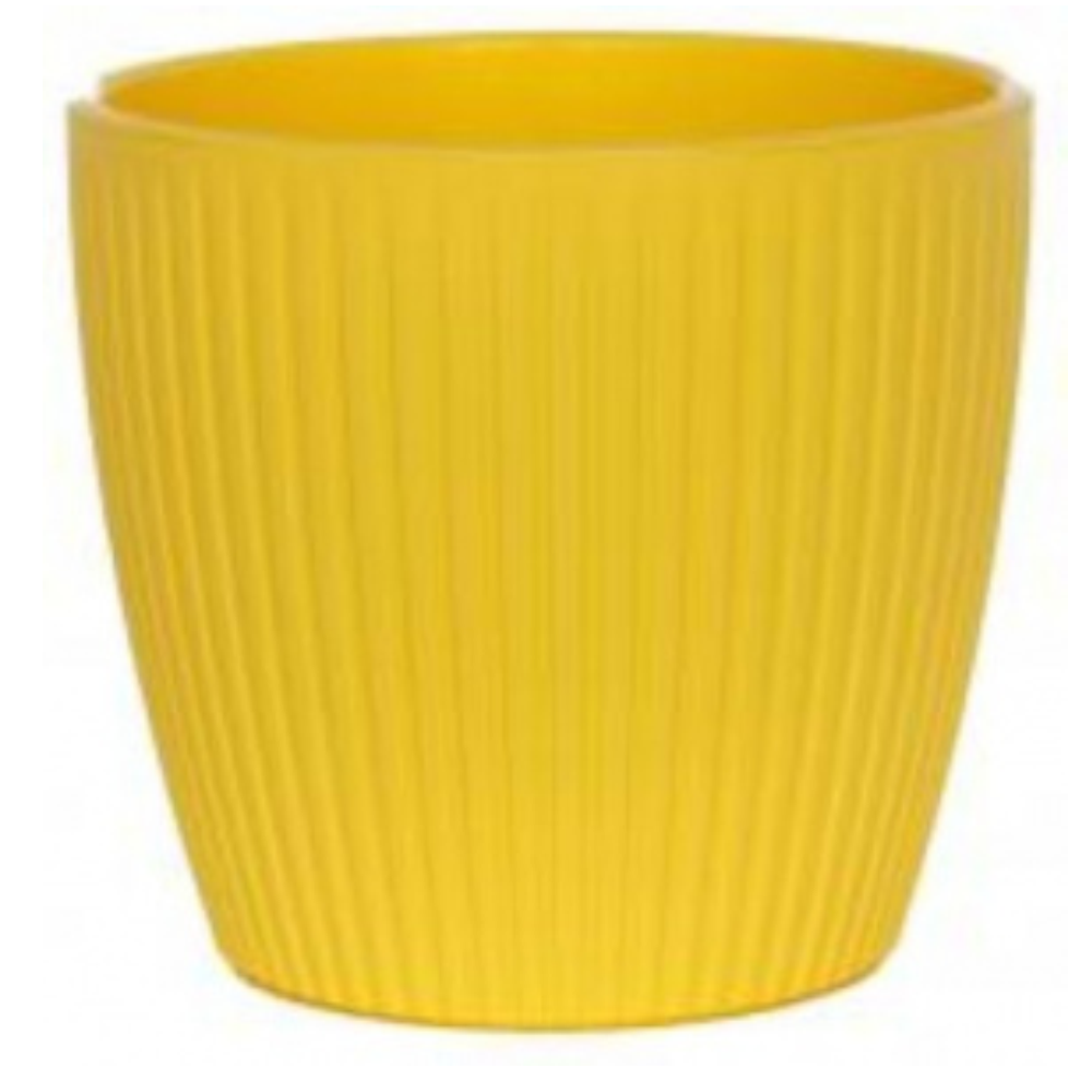 Горшок "Эви", 1,5 л, желтый