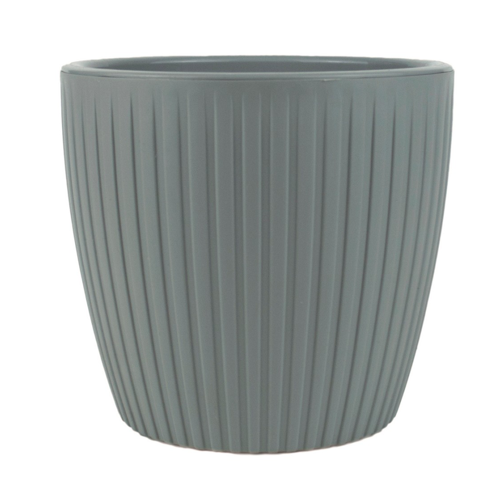 Горшок "Эви", 1,5 л, серый