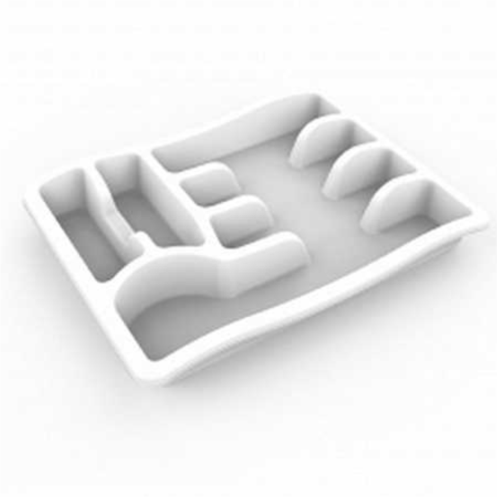 Лоток для столовых приборов, нежно белый, ик47241000