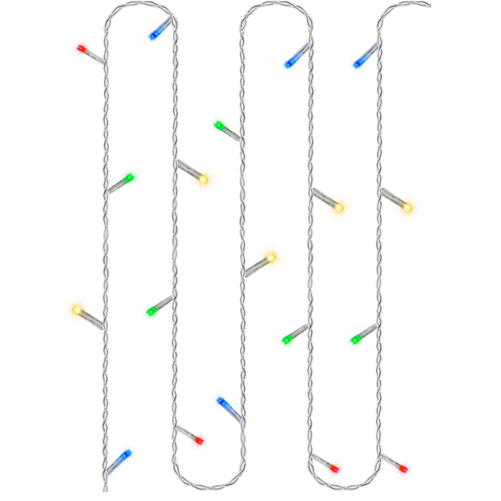 Гирлянда электрическая, 10 м, 100 л, мультицв НУ-9781