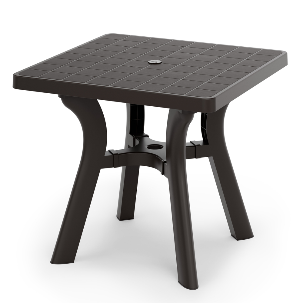 Стол "Антлант", квадратный, 800 мм, мокко, м8941