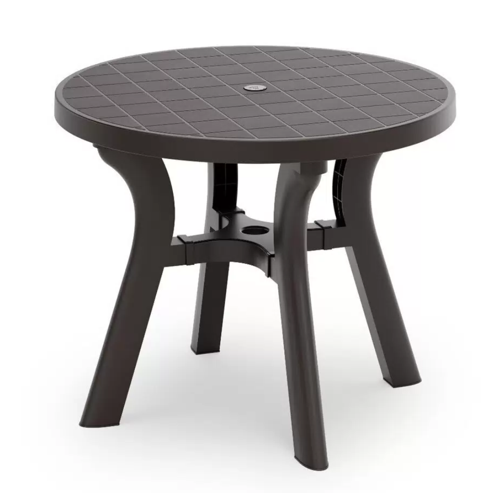 Стол "Антлант", круглый, 900 мм, мокко, м8942