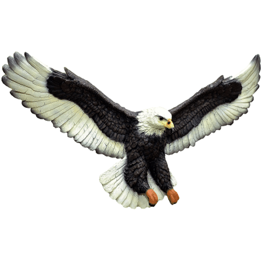 Фигура садовая "Орёл летящий" навесная , полистоун