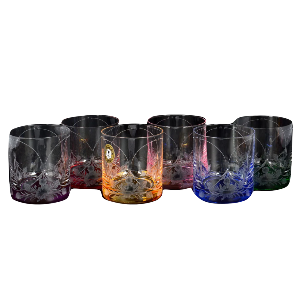 Набор стаканов "Радуга", 280 мл, 6 шт, N848/06r