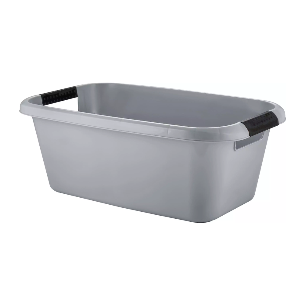 Таз с ручками, 30 л, серый шторм, 600х365х225 мм, рт116420025