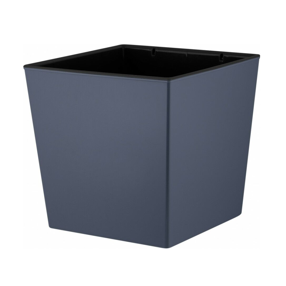 Горшок "Cube", 34 л, вулканически-серый