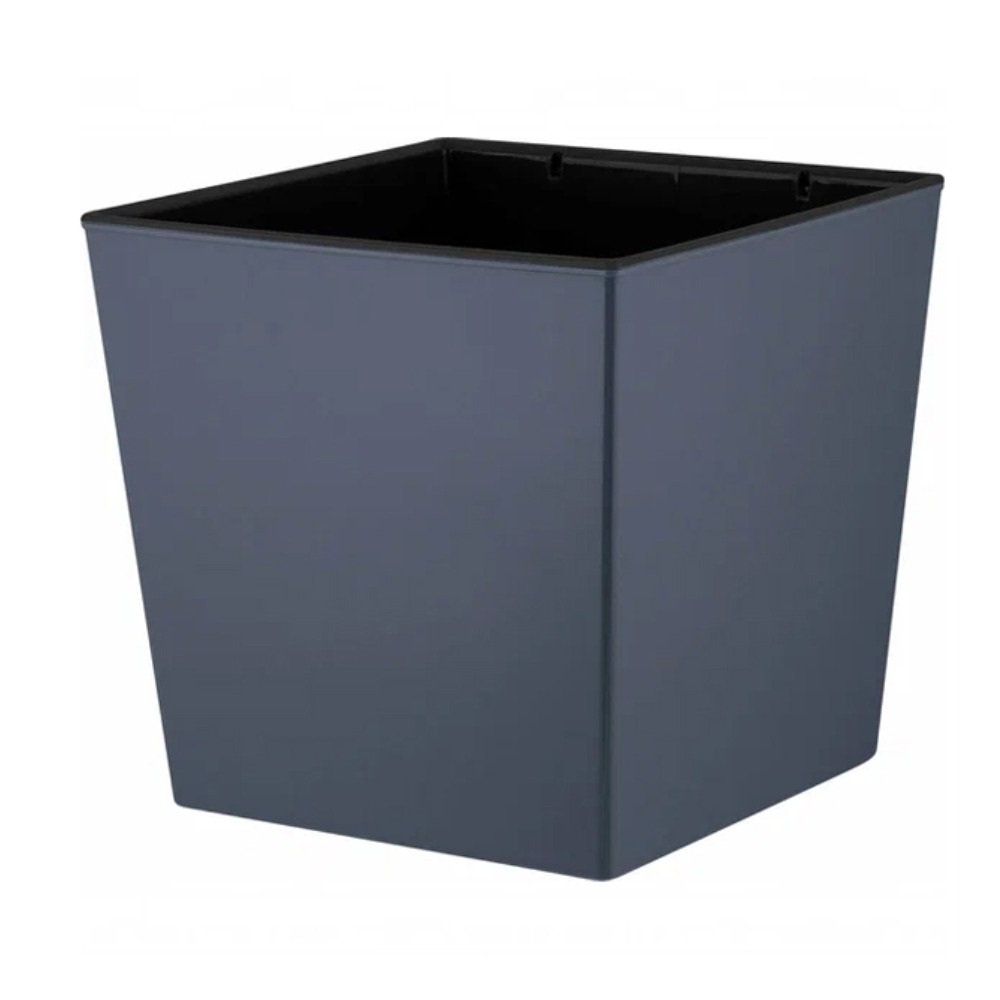 Горшок "Cube", 22 л, вулканически-серый