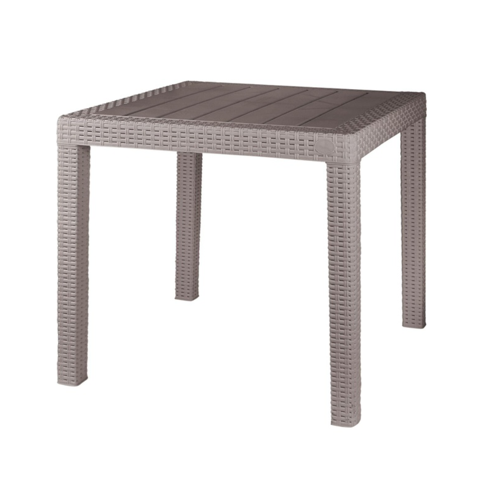 Стол пластмассовый, 789х789х701 мм, французкая платан