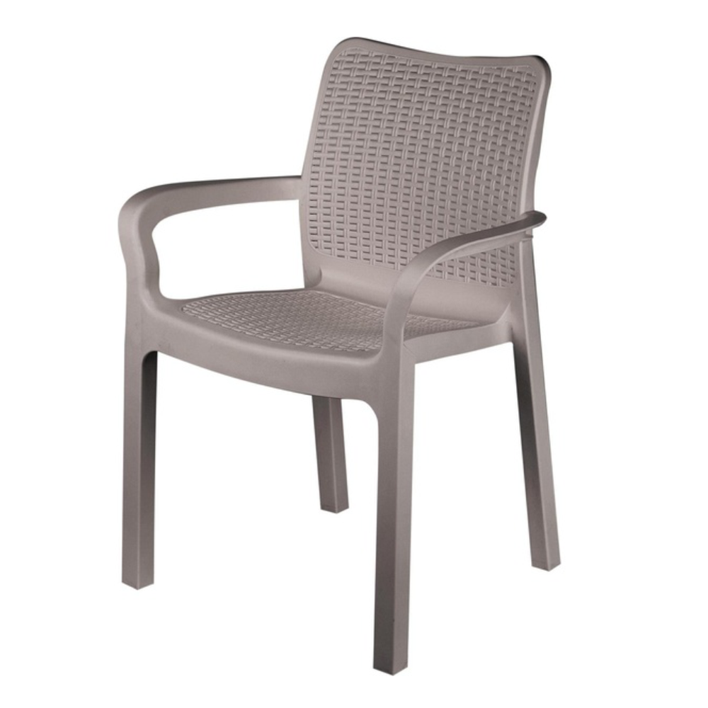 Стул пластмассовый, 506х580х833 мм, французкая платан