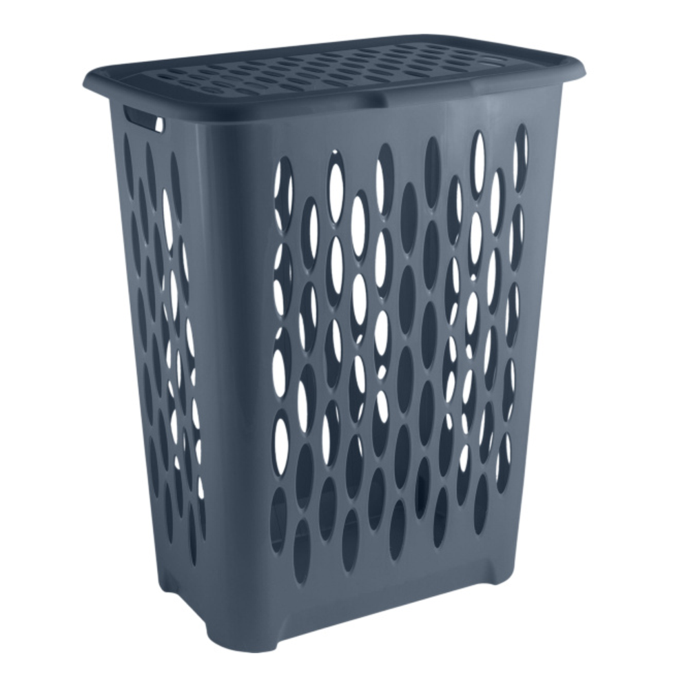 Корзина для белья, 37 л, космический серый, kl180111026