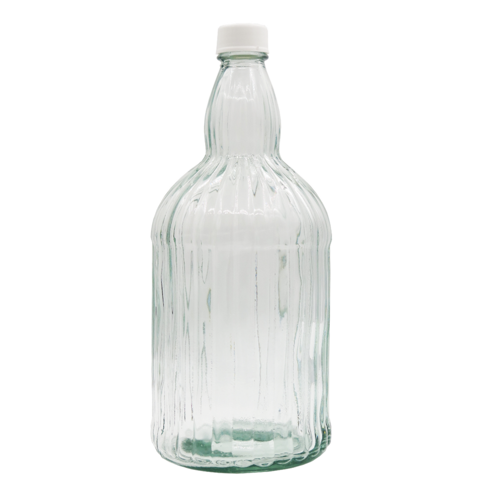 Бутылка стеклянная "Аливия", прозрачная, 8 л