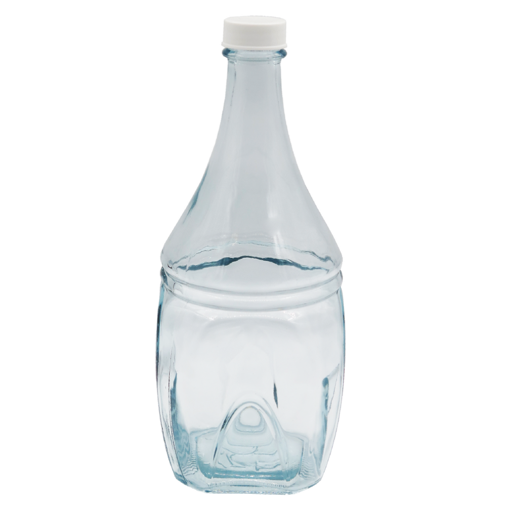 Бутылка стеклянная "Аида", прозрачная, 4 л