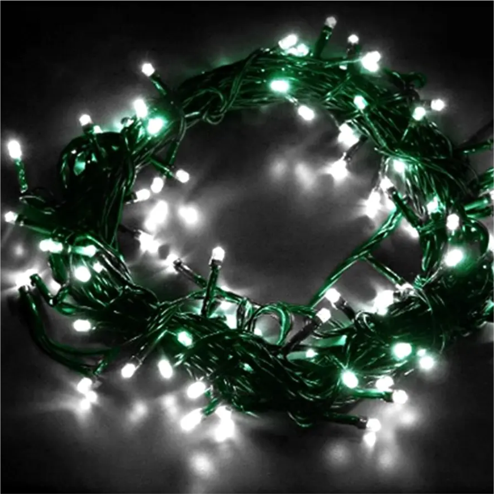 Гирлянда электрическая 1 м, белый 94773