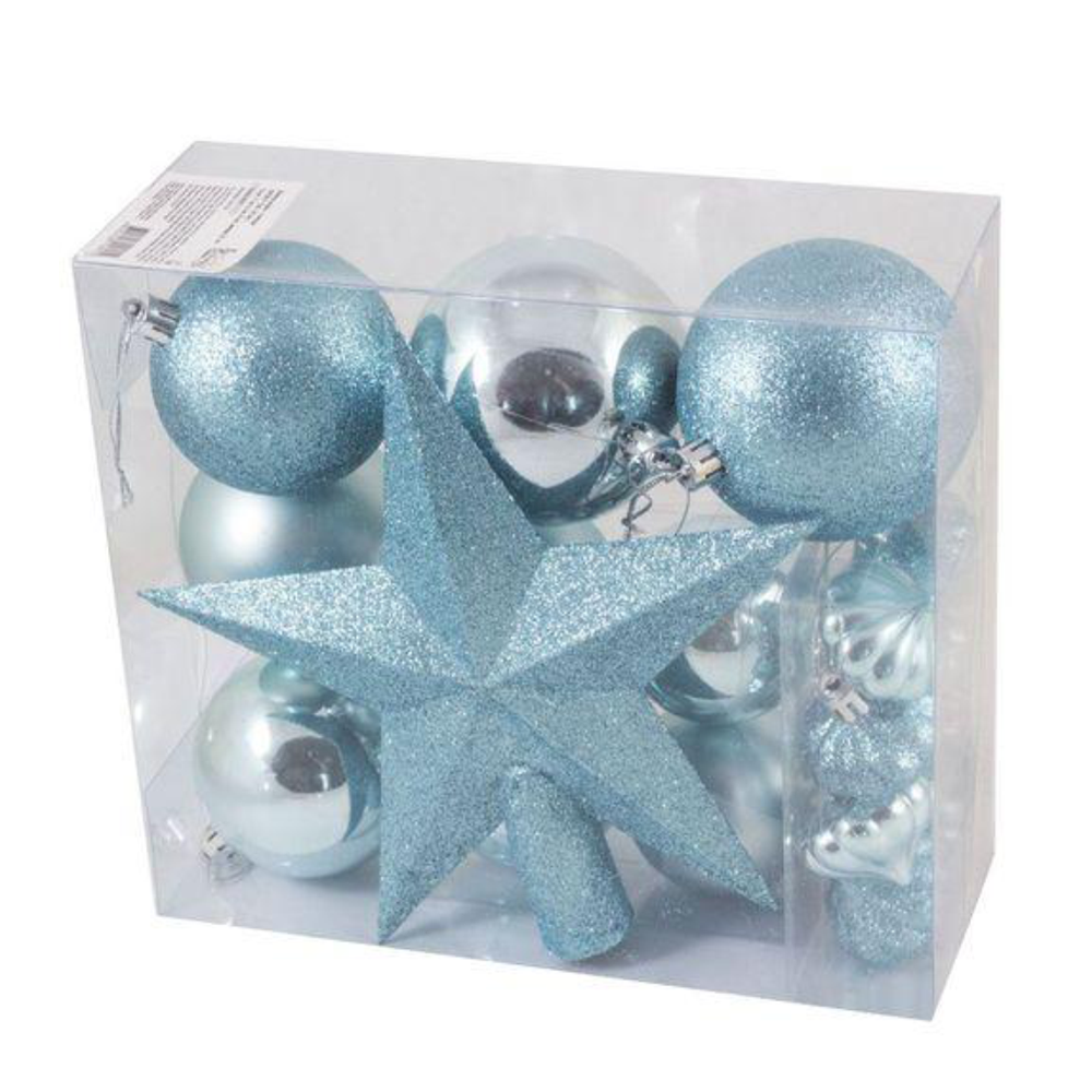 Набор шаров" Шары и звездА", 1 8шт, SYCB17-520 003375