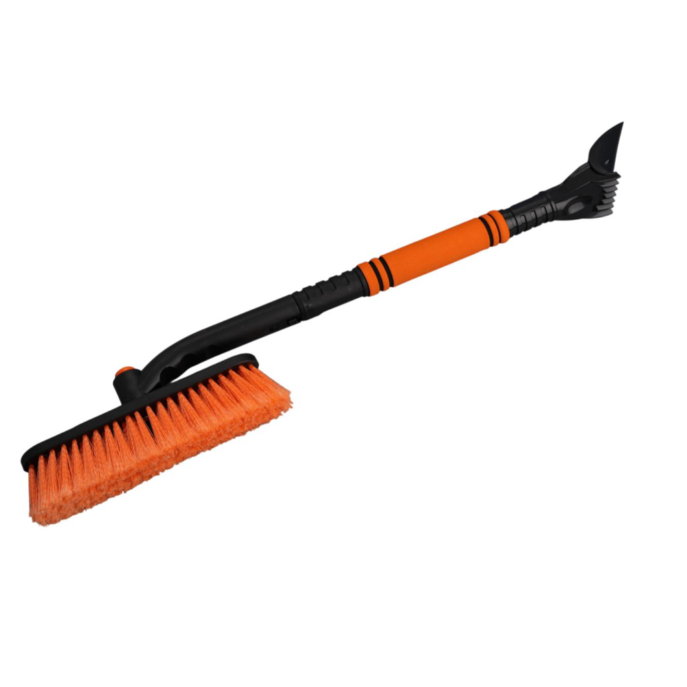 Щетка  автомобильная, 67/82 см, скребок 10 см, 2873