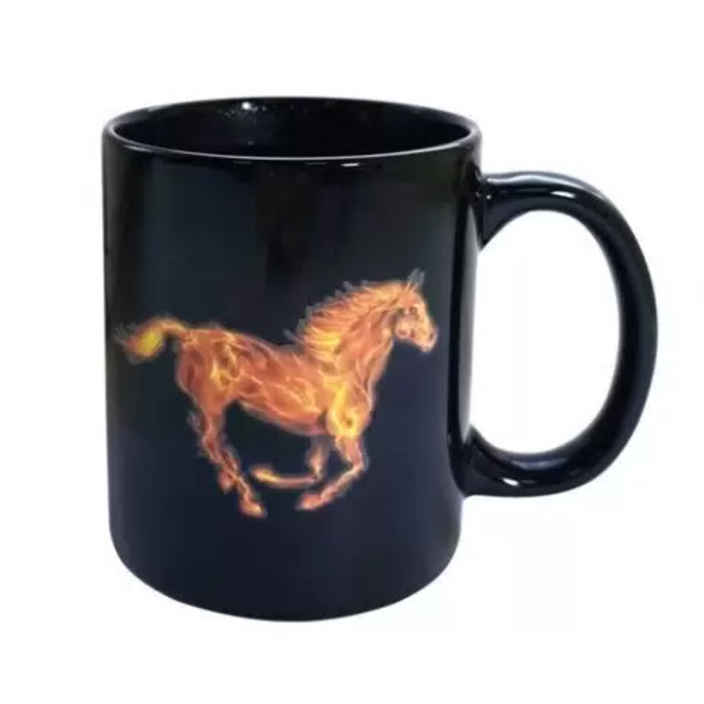 Кружка-хамелеон "Огненная лошадь", 350 мл, MFK20595