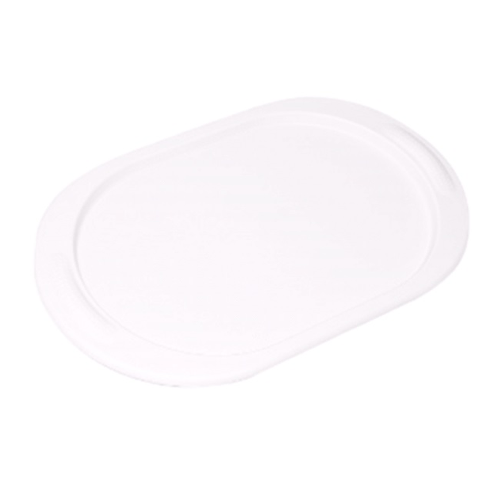 Поднос овальный, 48х29 см, белый, 410106