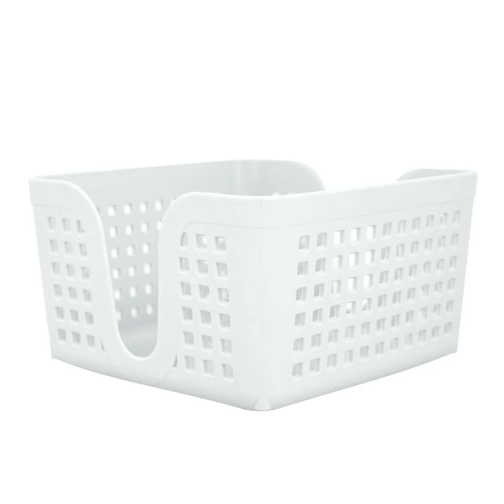 Салфетница "Лофт", 15 см, квадратная, белый, 650006